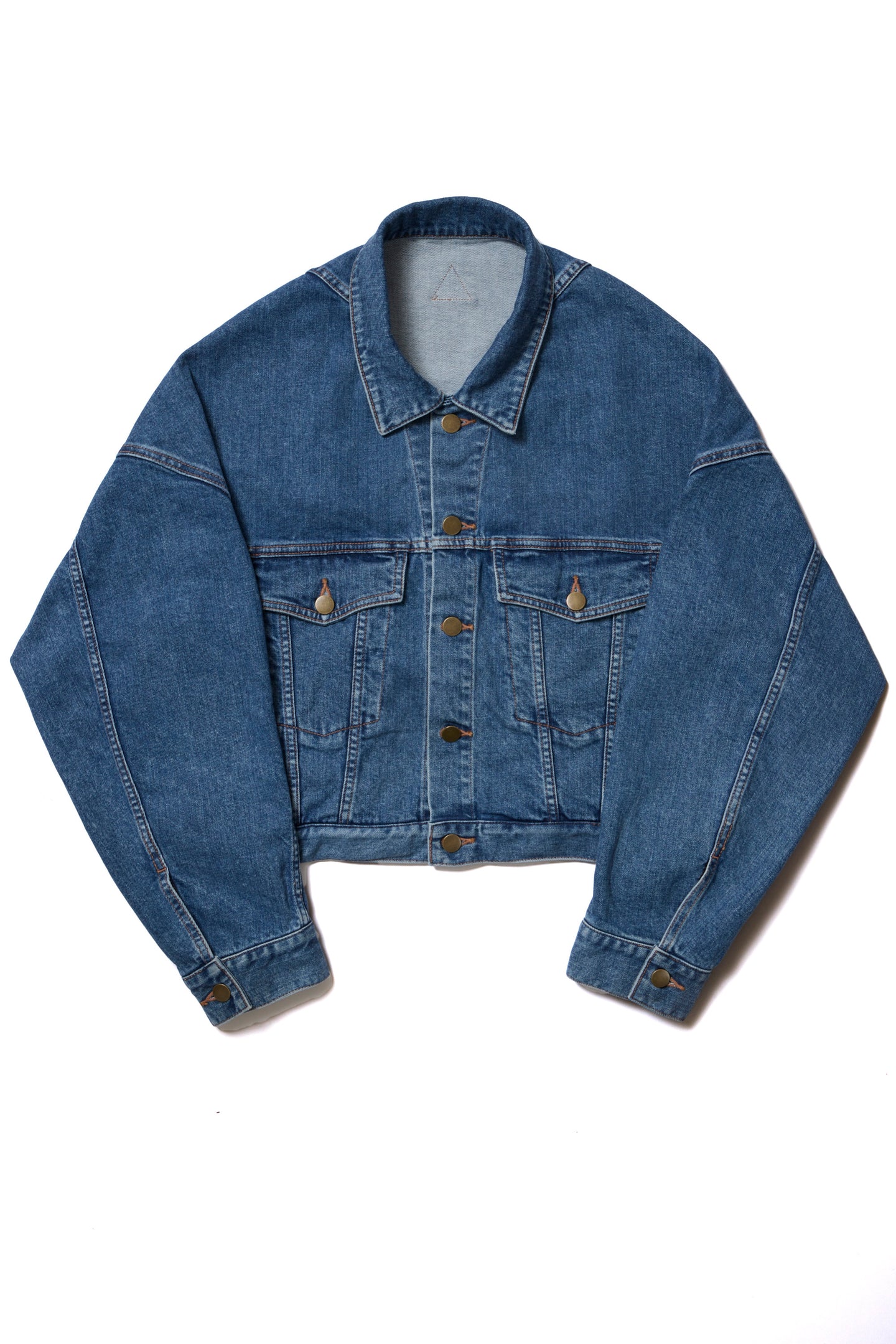 Upside-Down Denim Jacket | Bleach