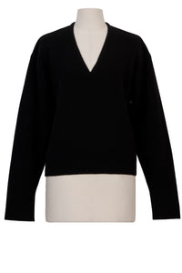 Wool Cashmere Sailor Collar Knit | Stone