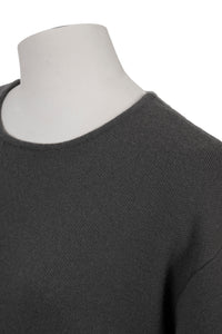 Wool Cashmere Hem Balloon Knit | Monochrome