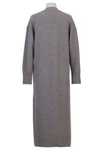 Cashmere V neck Long Cardigan | Pearl