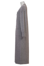 画像をギャラリービューアに読み込む, Cashmere V neck Long Cardigan | Light Grey
