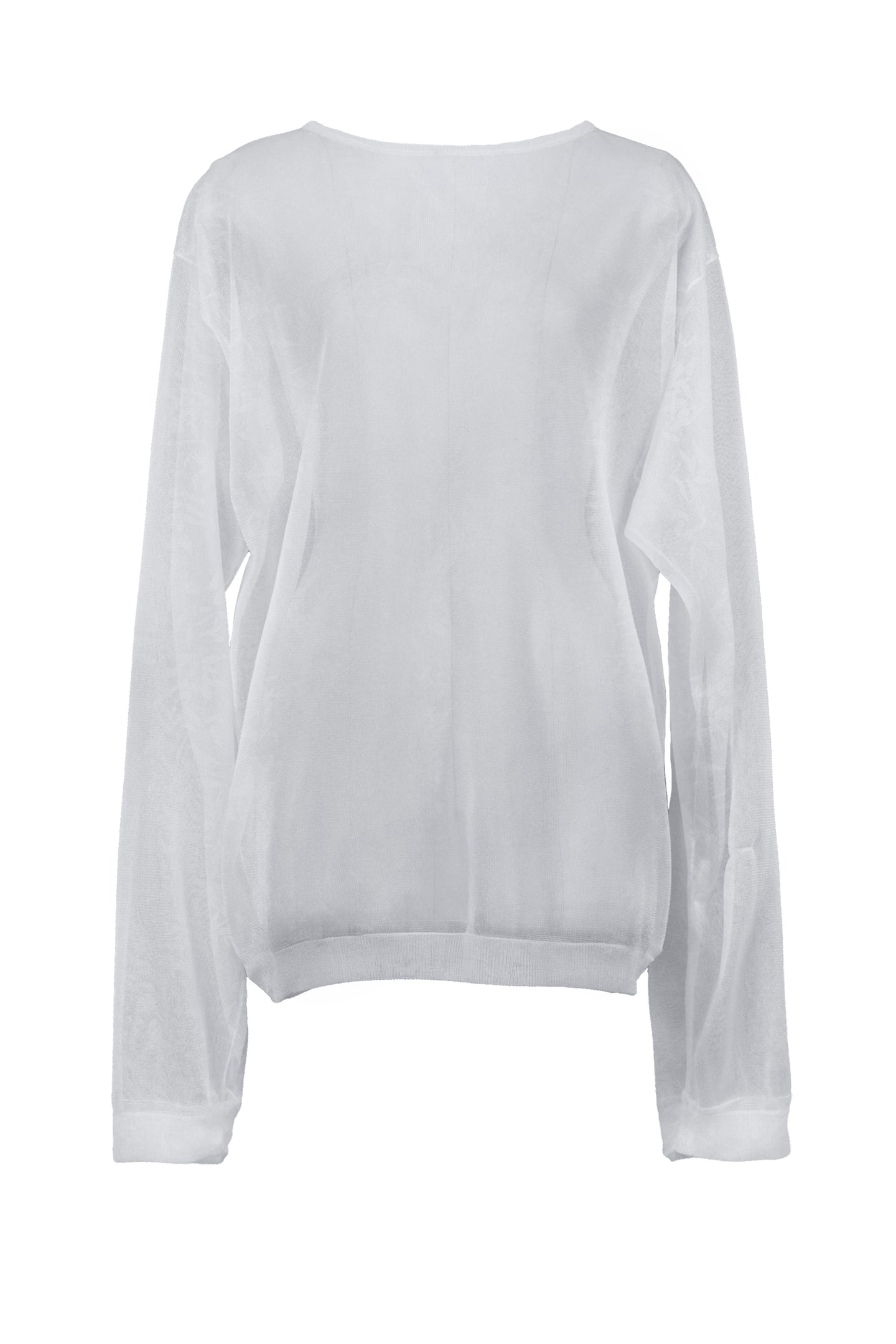 See-through Layer Top | Light Grey