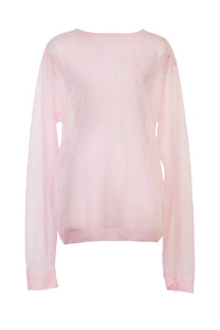 See-through Layer Top | Rose