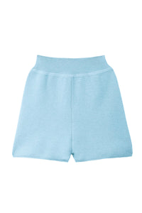 Rib Mini Pants | Sea Blue
