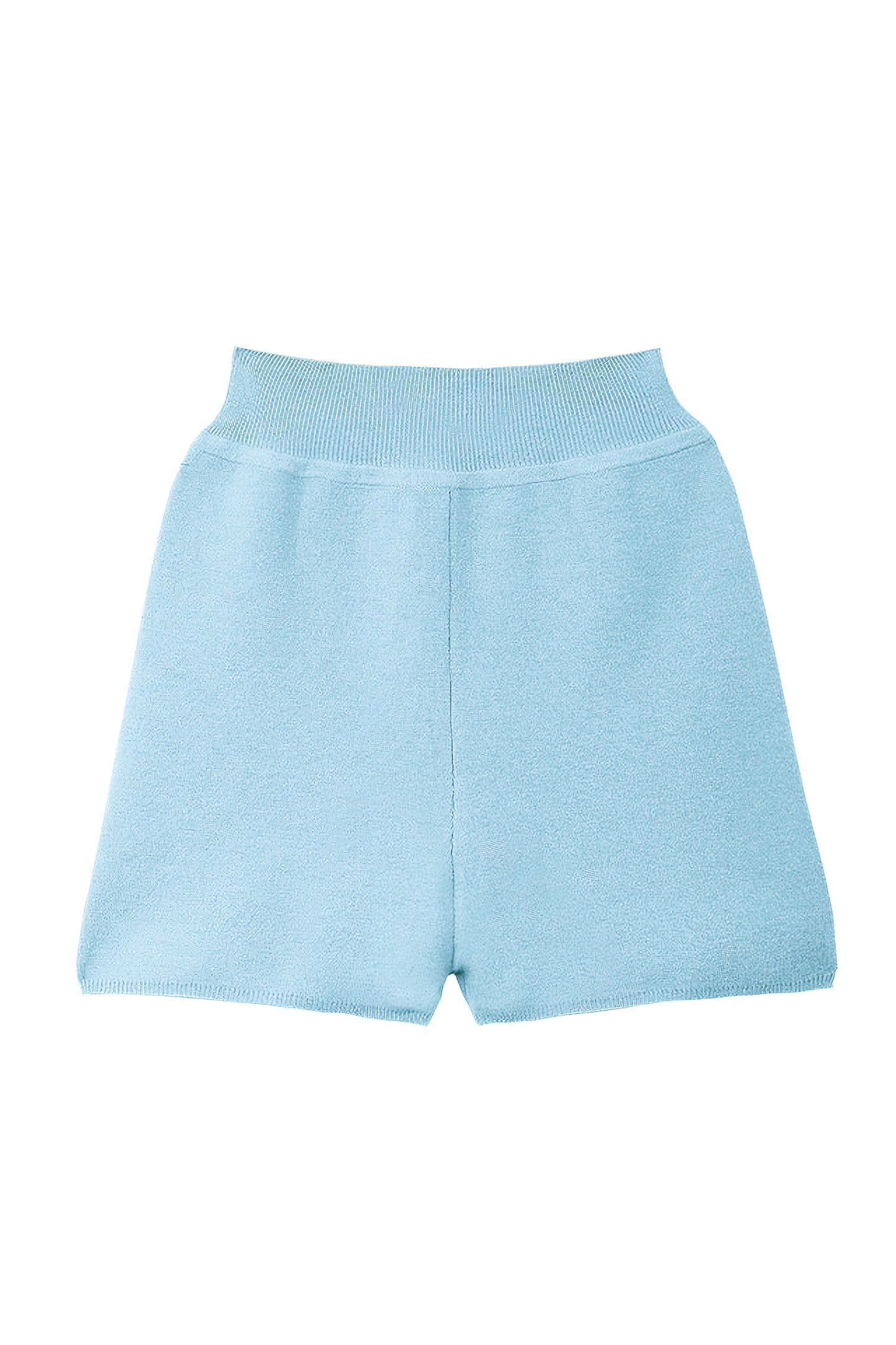 Rib Mini Pants | Sea Blue