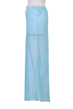 Load image into Gallery viewer, See-through Back Slit Skirt | Rose
