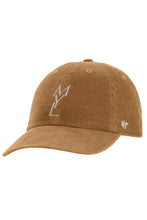 Load image into Gallery viewer, MYLAN Logo Corduroy Cap by &#39;47 | Camel
