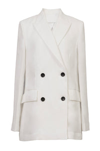 Tailored Jacket | Shell White