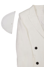 Load image into Gallery viewer, Tailored Jacket | Shell White
