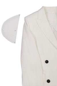 Tailored Jacket | Shell White