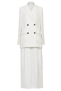 Tailored Jacket | Shell White