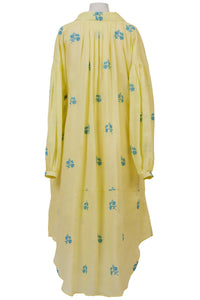 Embroidery Tunic Dress | Citrine