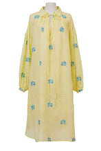 Load image into Gallery viewer, Embroidery Tunic Dress | Citrine
