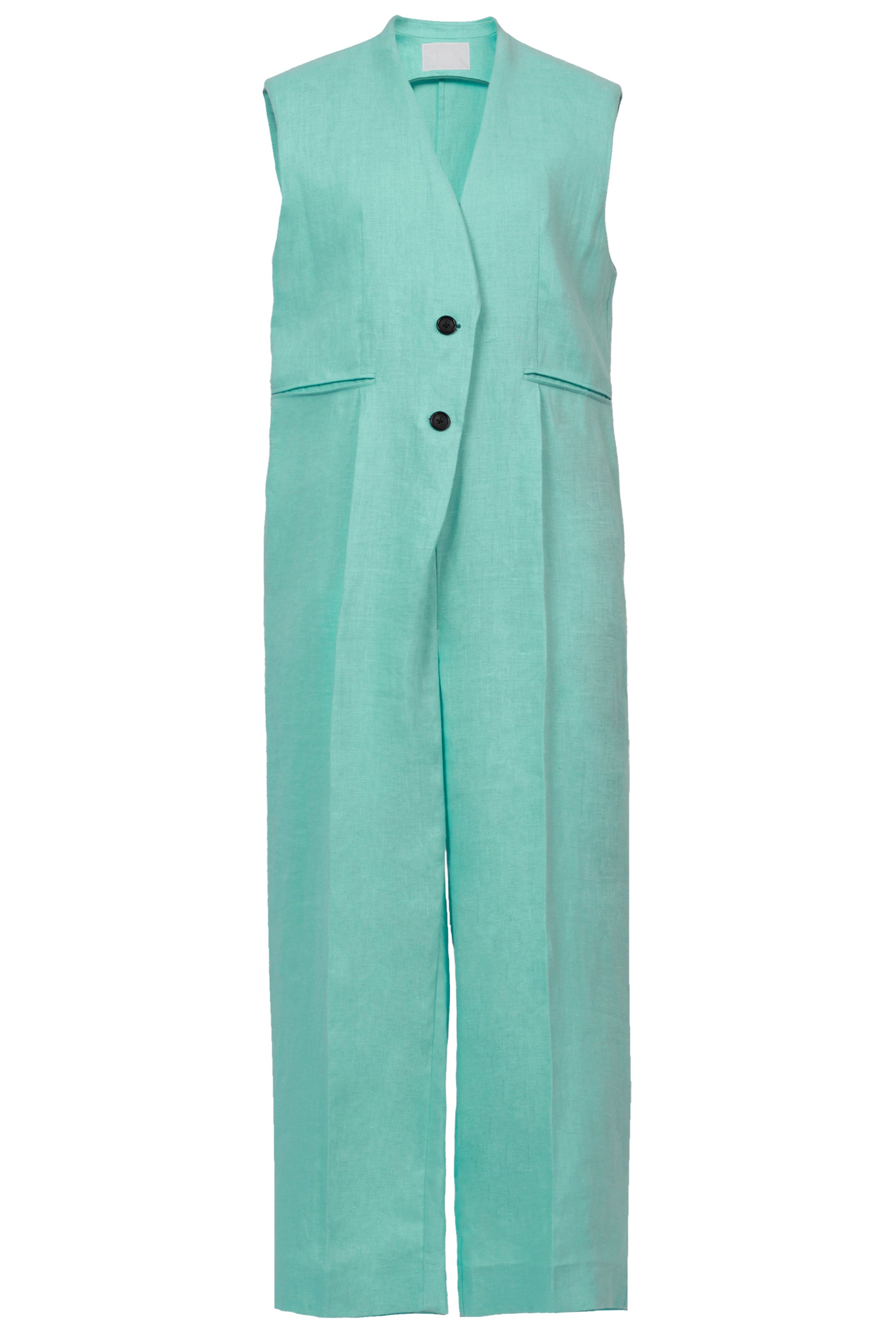 Tailored Jumpsuit | Sea Blue – MYLAN ONLINE SHOP