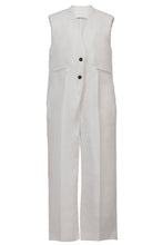 Load image into Gallery viewer, Tailored Jumpsuit | Shell White
