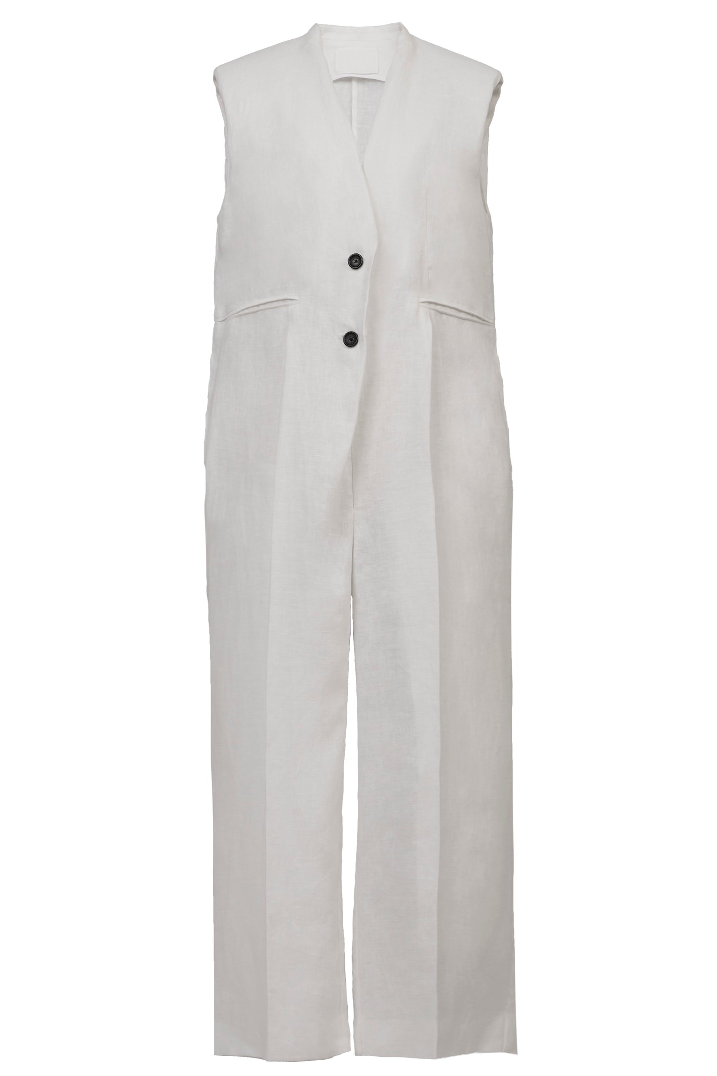 Tailored Jumpsuit | Shell White – MYLAN ONLINE SHOP
