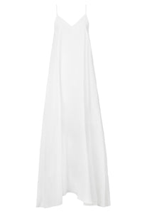 Back Open Camisole Dress | Shell White