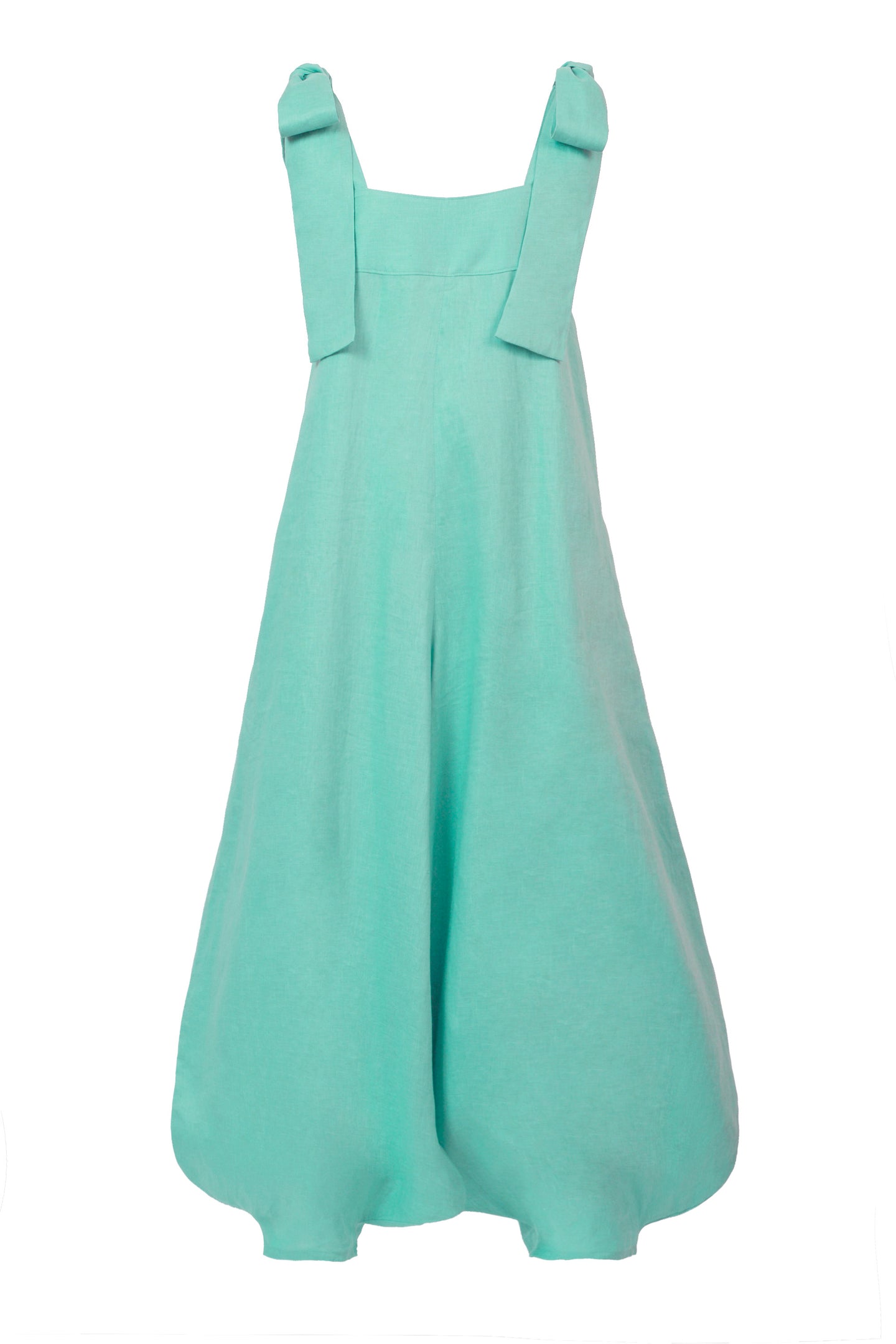 Shoulder Ribbon Jumpsuit | Mint