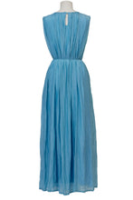 Load image into Gallery viewer, Crinkle Maxi Dress | Sky
