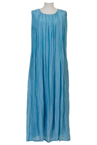 Crinkle Maxi Dress | Sky