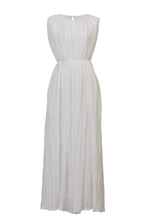 Load image into Gallery viewer, Crinkle Maxi Dress | Shell White
