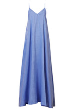 Load image into Gallery viewer, Back Open Camisole Dress | Sea Blue
