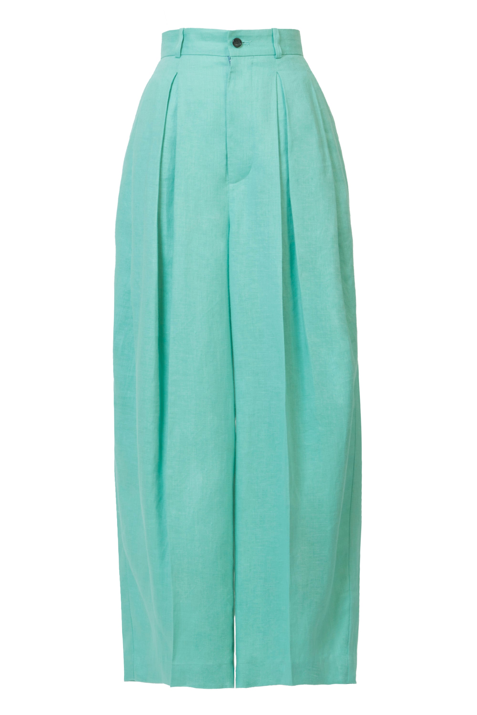 Wide Tack Pants | Mint – MYLAN ONLINE SHOP