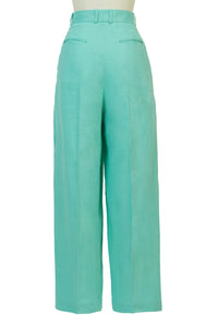 Wide Tack Pants | Sea Blue