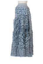 Load image into Gallery viewer, Frilled Skirt | Sea Blue
