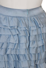 Load image into Gallery viewer, Frilled Skirt | Sea Blue
