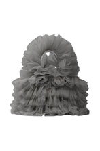 Load image into Gallery viewer, Frilled Bag S | Charcoal Grey
