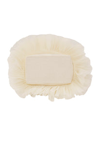 Frilled Bag S | Ecru