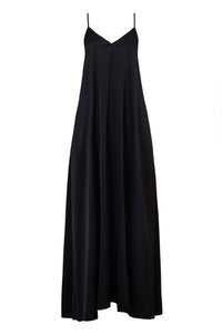 Back Open Camisole Dress | Stone