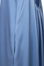 画像をギャラリービューアに読み込む, Back Open Camisole Dress | Sea Blue
