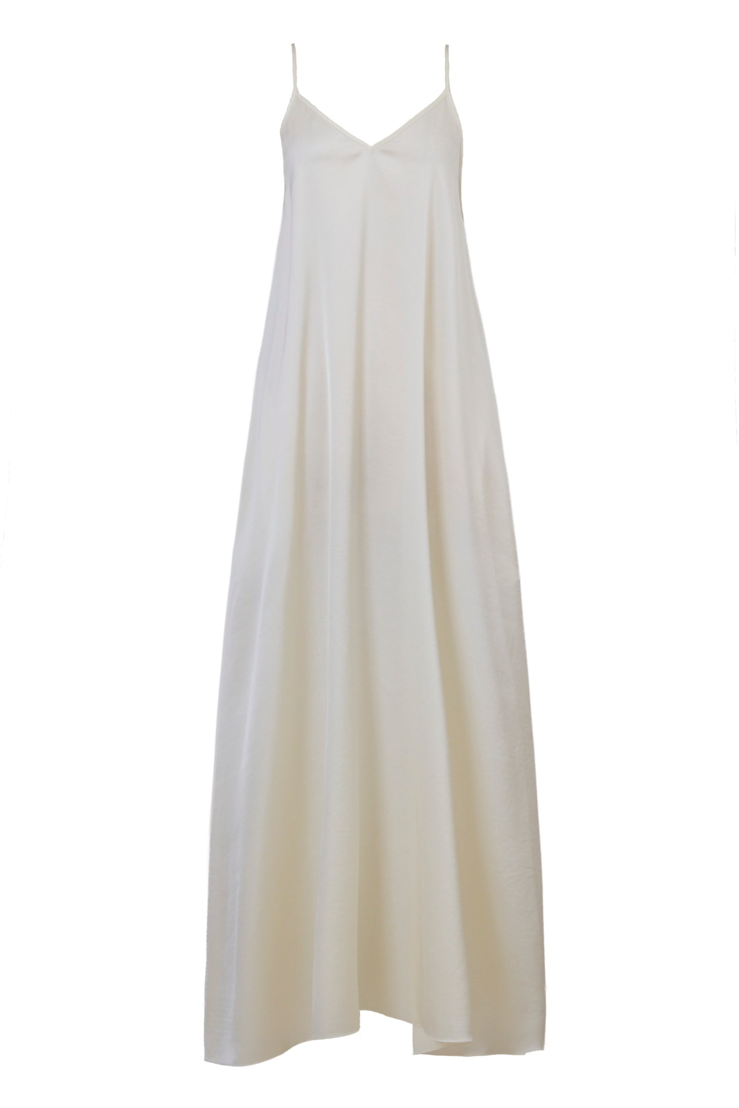 Back Open Camisole Dress | Cream