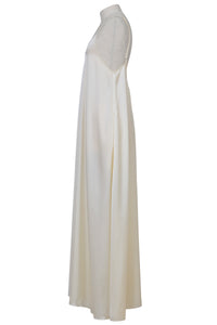 Back Open Camisole Dress | Cream