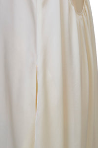 Back Open Camisole Dress | Cream