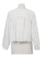Load image into Gallery viewer, Gathered Lace Tunic | Stone
