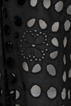 Load image into Gallery viewer, Gathered Collar Lace Blouse | Stone
