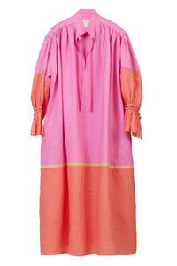 Bicolor Tunic Dress | Rose