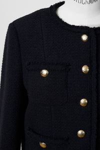 Cropped Tweed Jacket | Stone