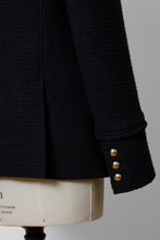 画像をギャラリービューアに読み込む, V-Neck Tweed Jacket | Stone
