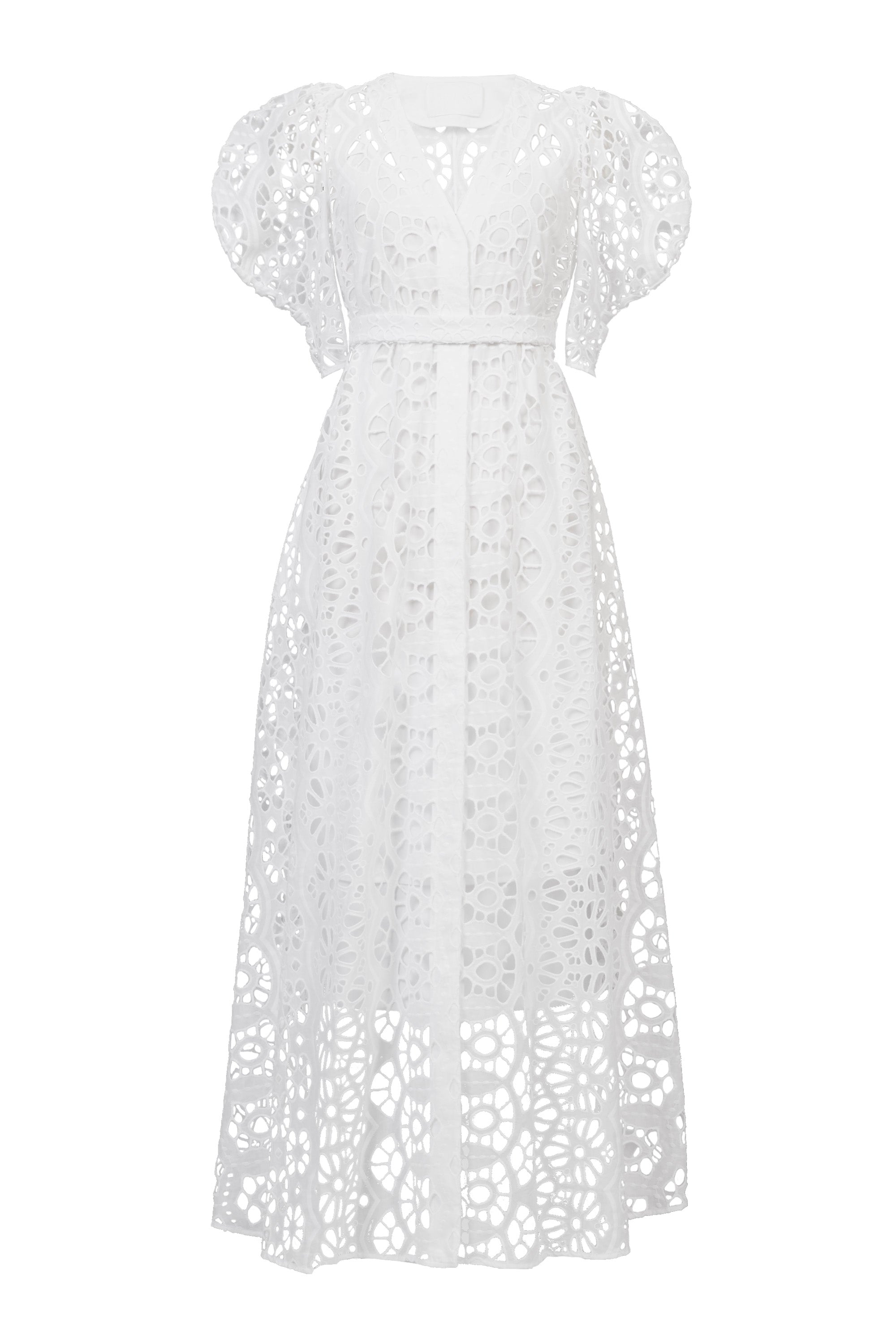 Volume Sleeve Lace Dress | Stone – MYLAN ONLINE SHOP