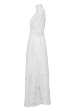 画像をギャラリービューアに読み込む, Volume Sleeve Lace Dress | Shell White
