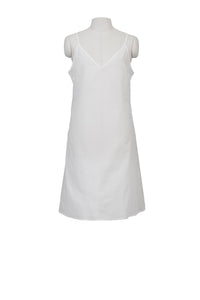 Volume Sleeve Lace Dress | Shell White