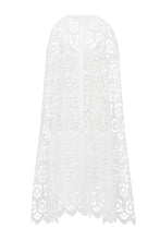 画像をギャラリービューアに読み込む, A-Line Lace Cape | Shell White
