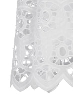 画像をギャラリービューアに読み込む, A-Line Lace Cape | Shell White
