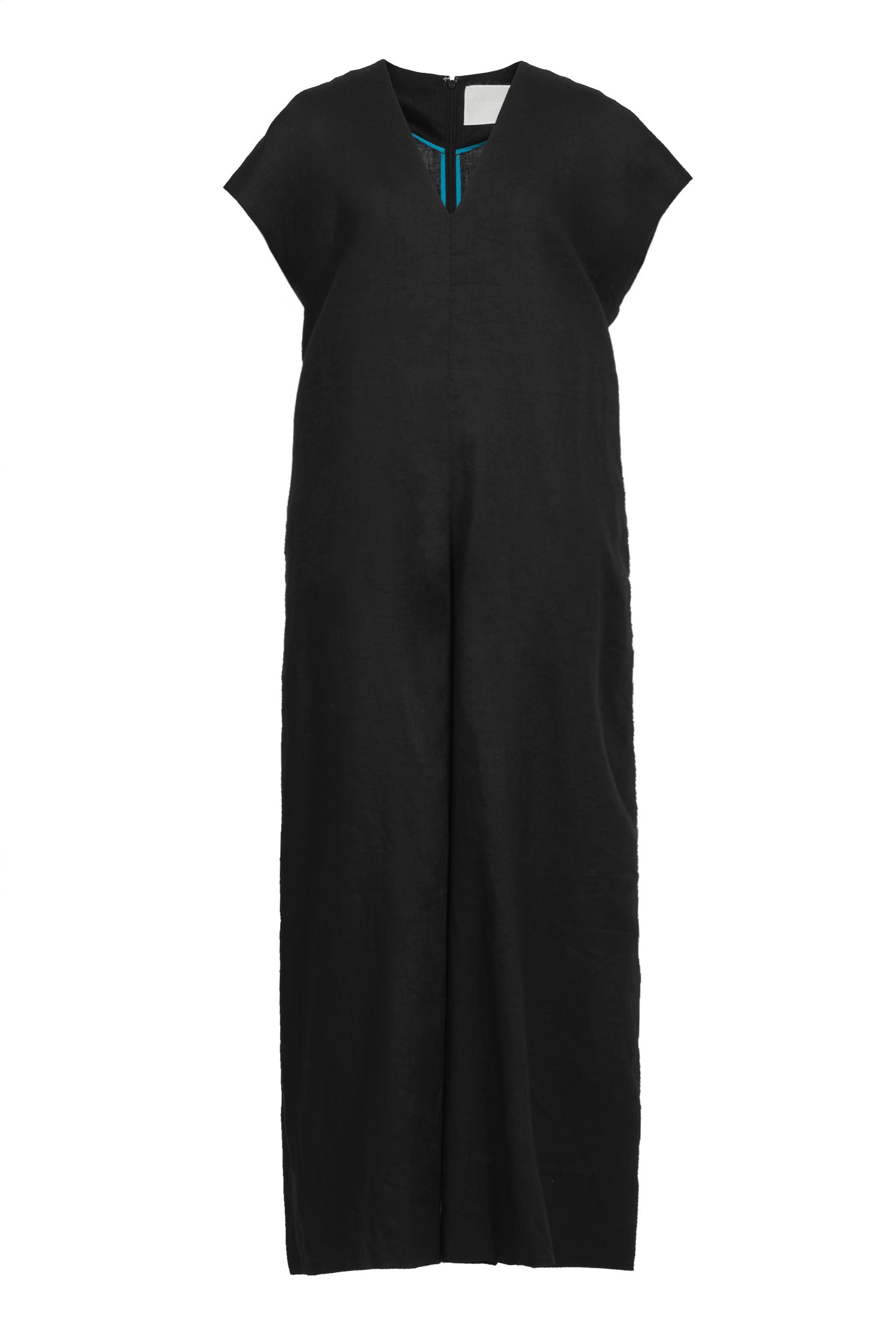 V-Neck Jumpsuit | Stone
