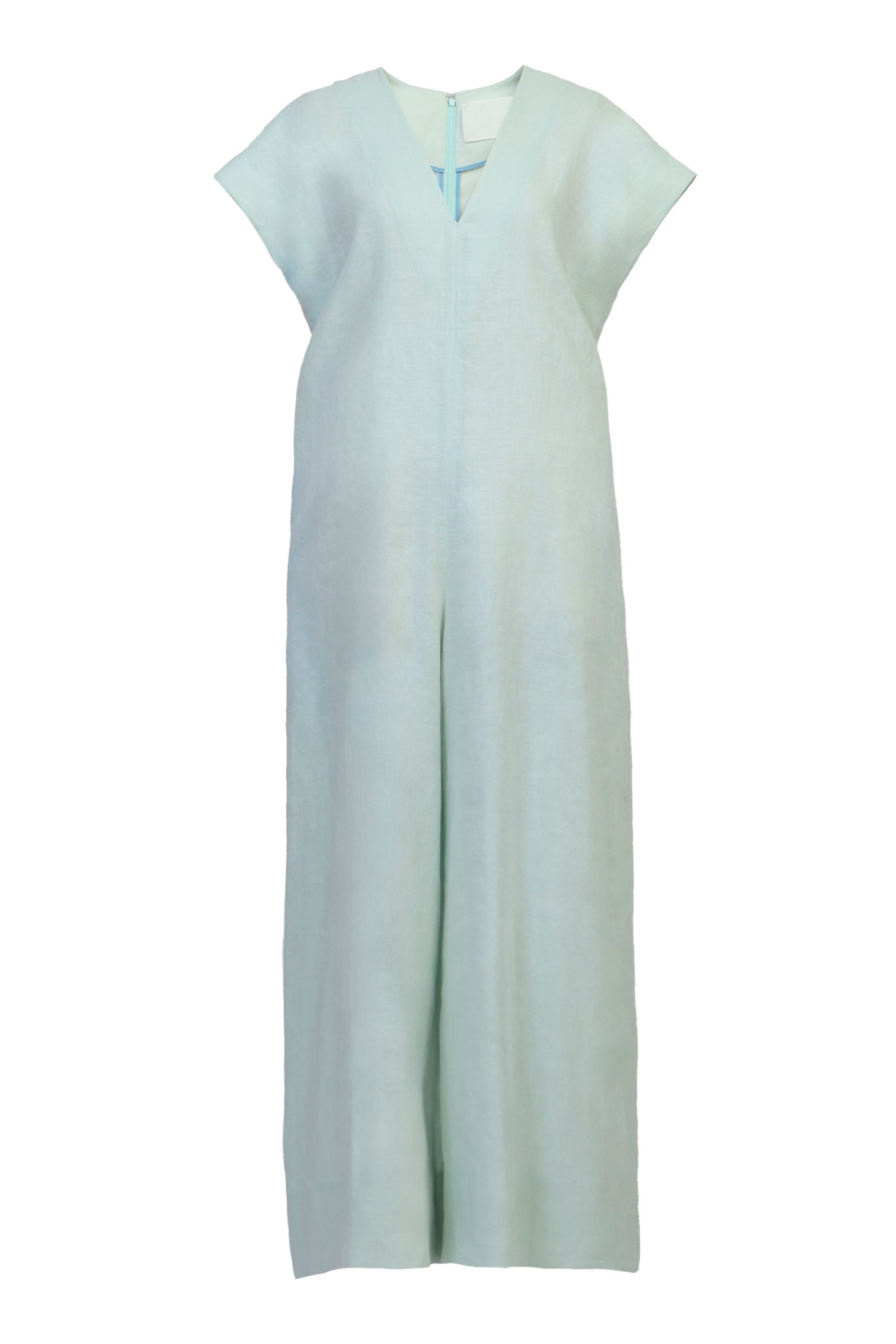 V-Neck Jumpsuit | Mint