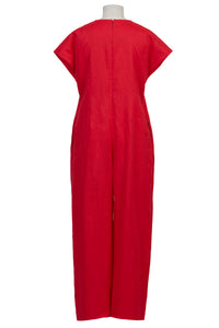 V-Neck Jumpsuit | Mint